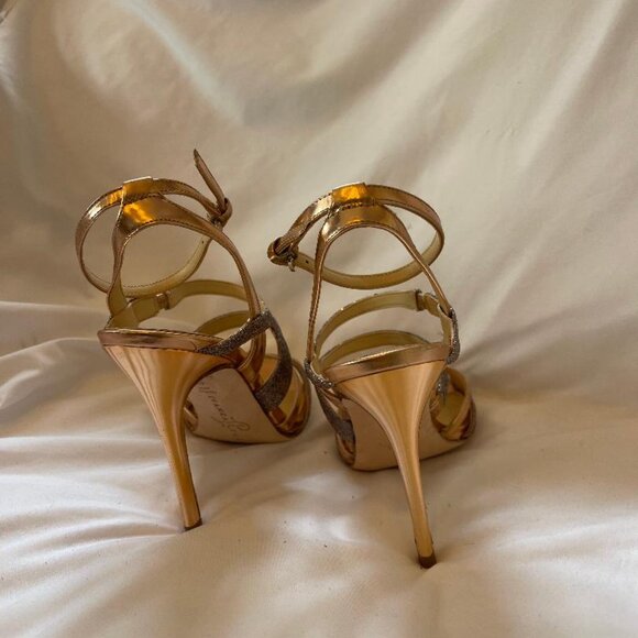 Ivanka Trump rose gold sparkle heels/Size 6 - Picture 5 of 8